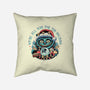 Christmas Cat-none removable cover w insert throw pillow-momma_gorilla