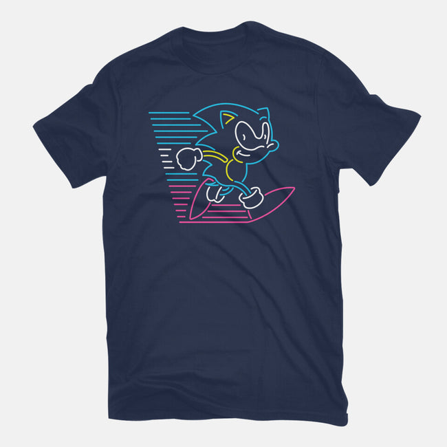 Neon Speed-womens fitted tee-ShirtMcGirt