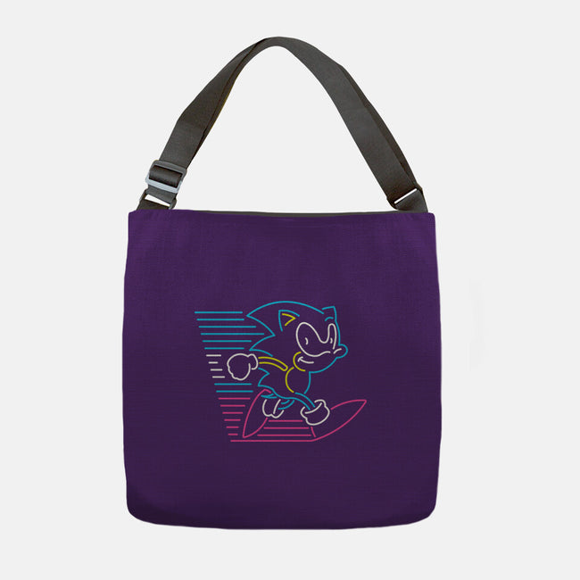 Neon Speed-none adjustable tote bag-ShirtMcGirt