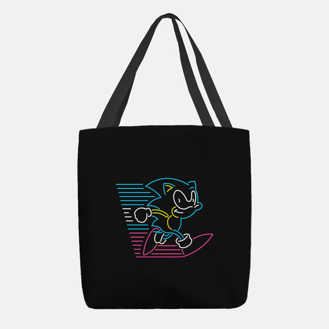 Neon Speed-none basic tote bag-ShirtMcGirt