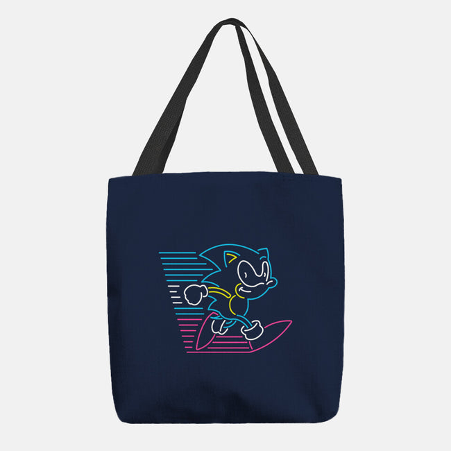 Neon Speed-none basic tote bag-ShirtMcGirt