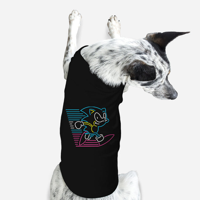Neon Speed-dog basic pet tank-ShirtMcGirt