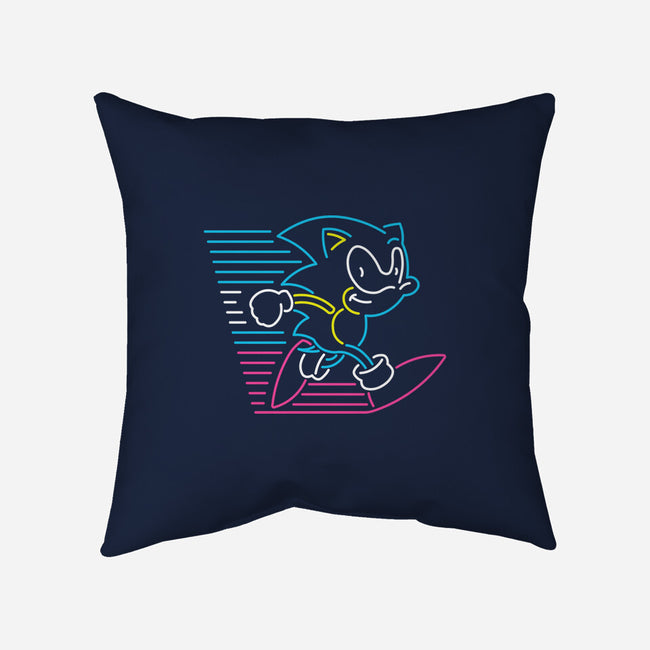 Neon Speed-none removable cover w insert throw pillow-ShirtMcGirt