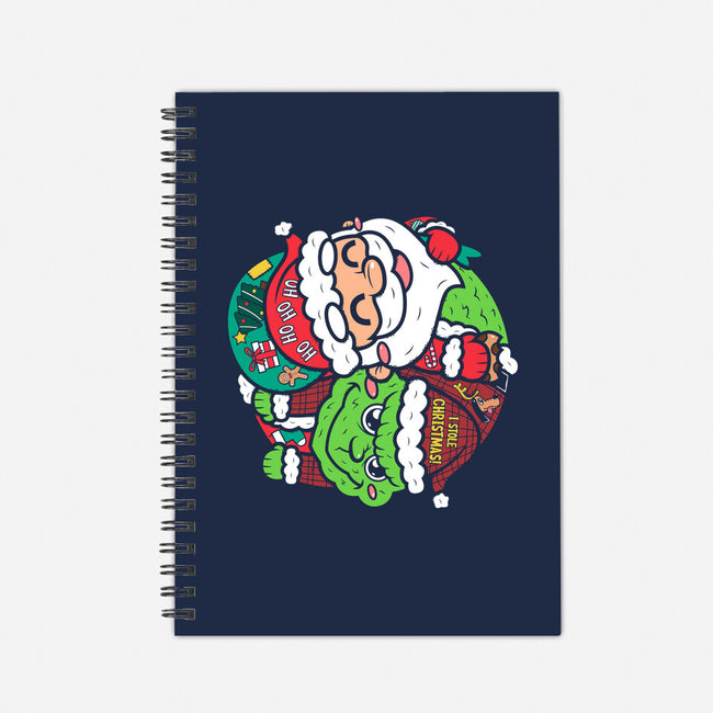 Yin And Yang Christmas-none dot grid notebook-krisren28