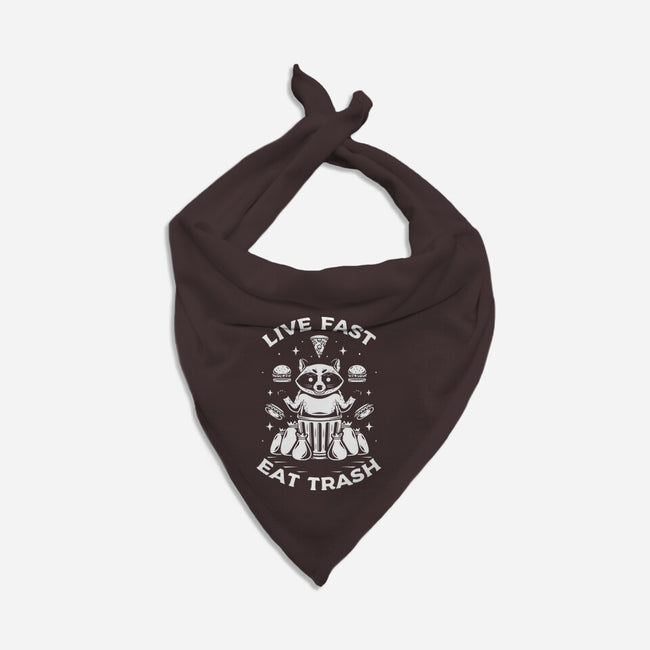 And Eat Trash-cat bandana pet collar-Alundrart