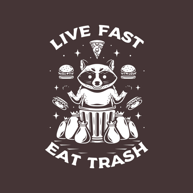 And Eat Trash-none stretched canvas-Alundrart
