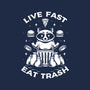 And Eat Trash-none drawstring bag-Alundrart