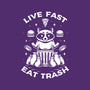 And Eat Trash-womens basic tee-Alundrart