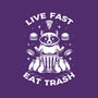 And Eat Trash-none drawstring bag-Alundrart