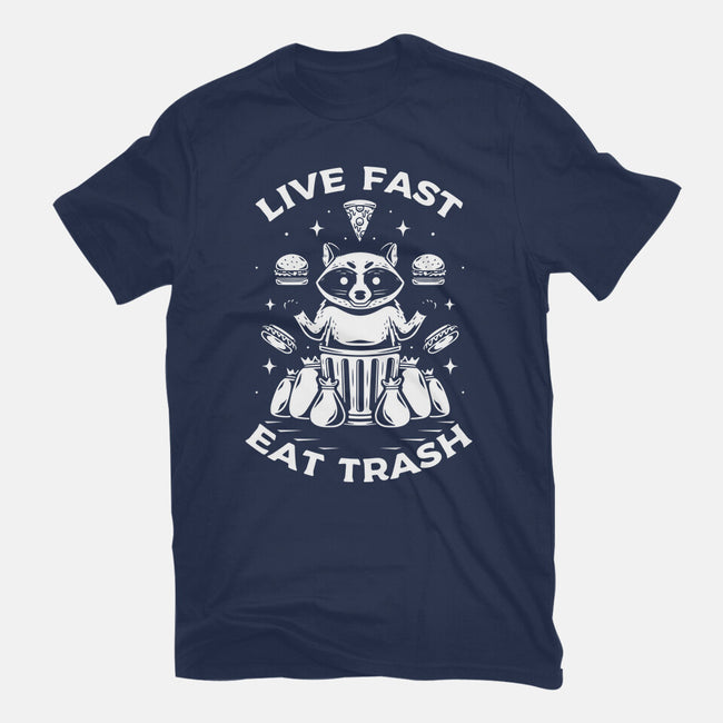 And Eat Trash-womens basic tee-Alundrart