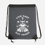 And Eat Trash-none drawstring bag-Alundrart