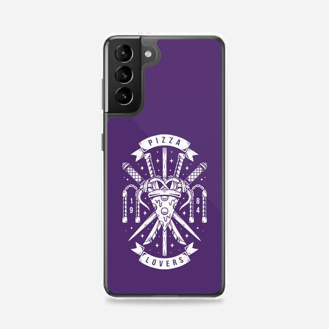 Turtle Pizza Lovers-samsung snap phone case-Alundrart