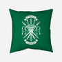 Turtle Pizza Lovers-none removable cover w insert throw pillow-Alundrart