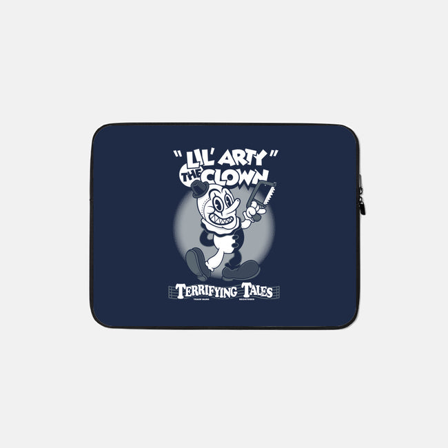 Lil' Arty-none zippered laptop sleeve-Nemons