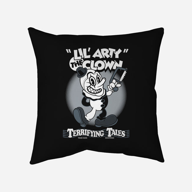 Lil' Arty-none removable cover w insert throw pillow-Nemons