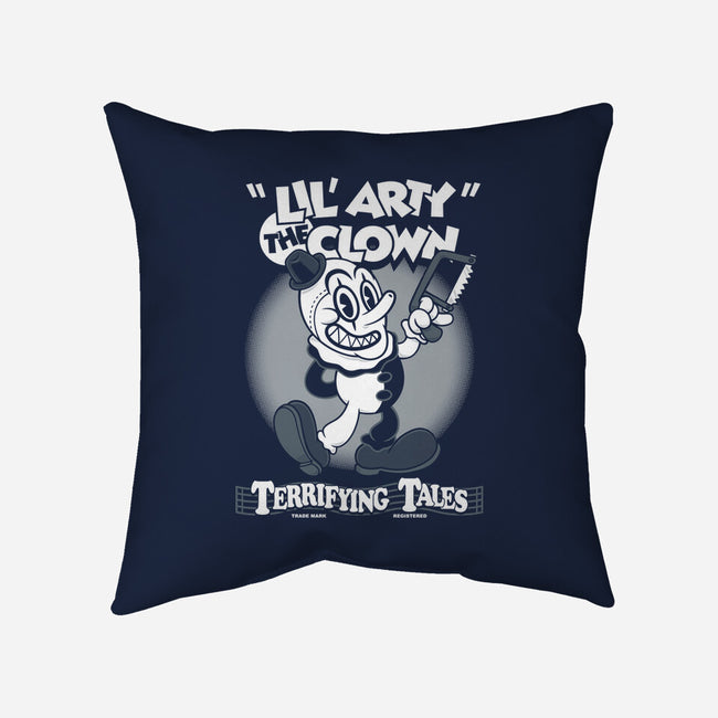 Lil' Arty-none removable cover throw pillow-Nemons