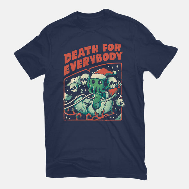 Death For Everybody-womens fitted tee-eduely