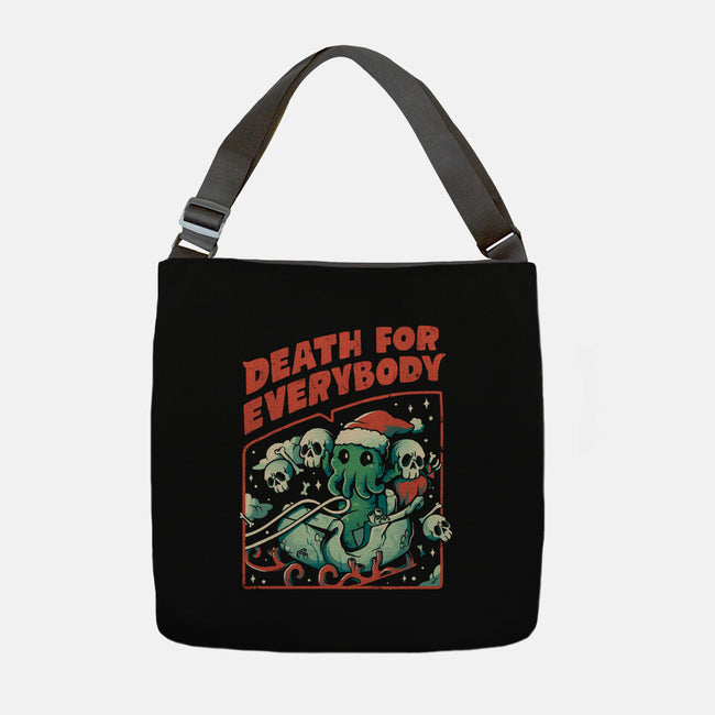 Death For Everybody-none adjustable tote bag-eduely