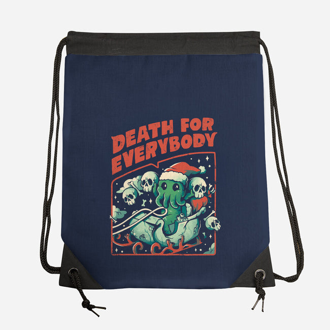 Death For Everybody-none drawstring bag-eduely