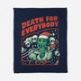Death For Everybody-none fleece blanket-eduely