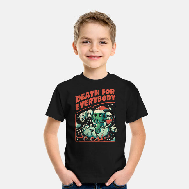 Death For Everybody-youth basic tee-eduely