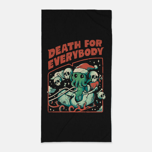 Death For Everybody-none beach towel-eduely