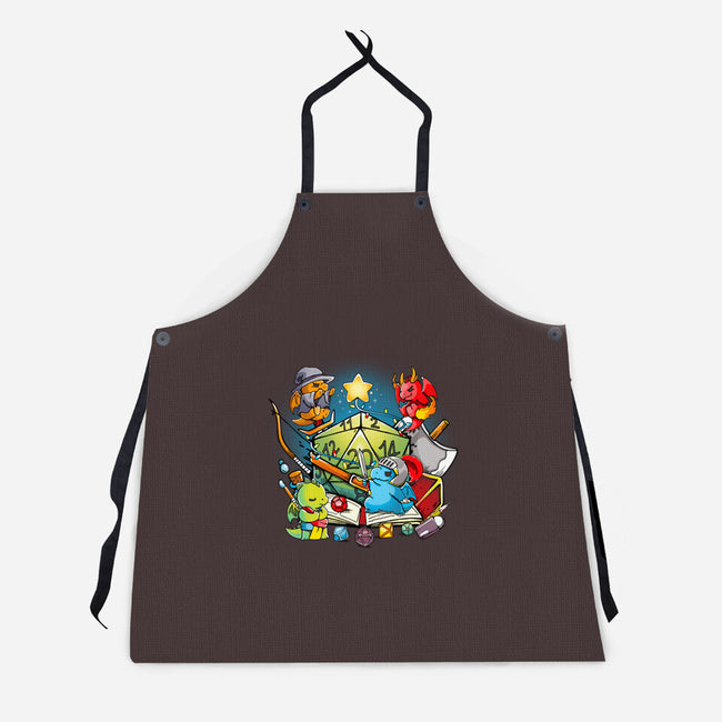 Rpg Christmas-unisex kitchen apron-Vallina84