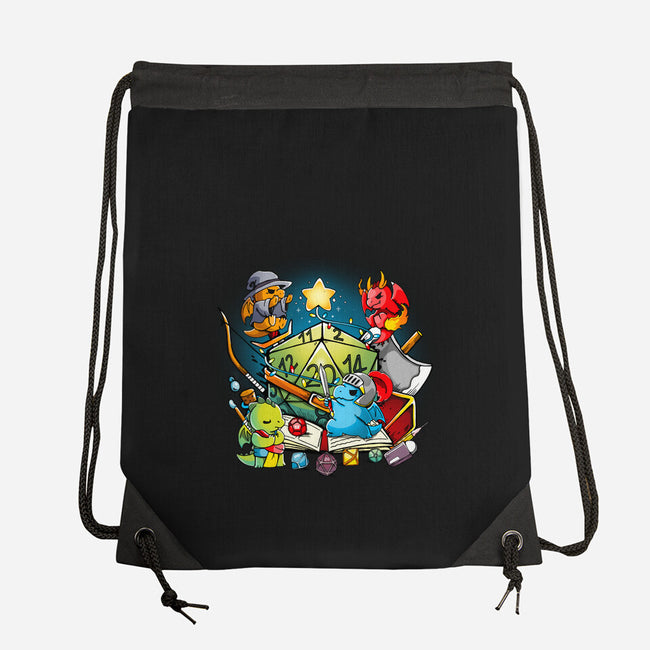 Rpg Christmas-none drawstring bag-Vallina84