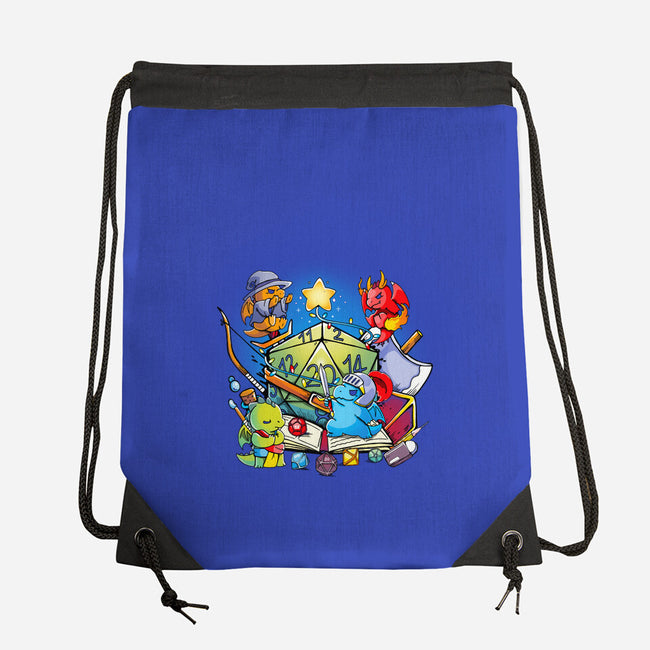 Rpg Christmas-none drawstring bag-Vallina84