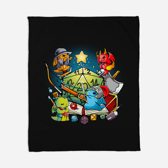 Rpg Christmas-none fleece blanket-Vallina84