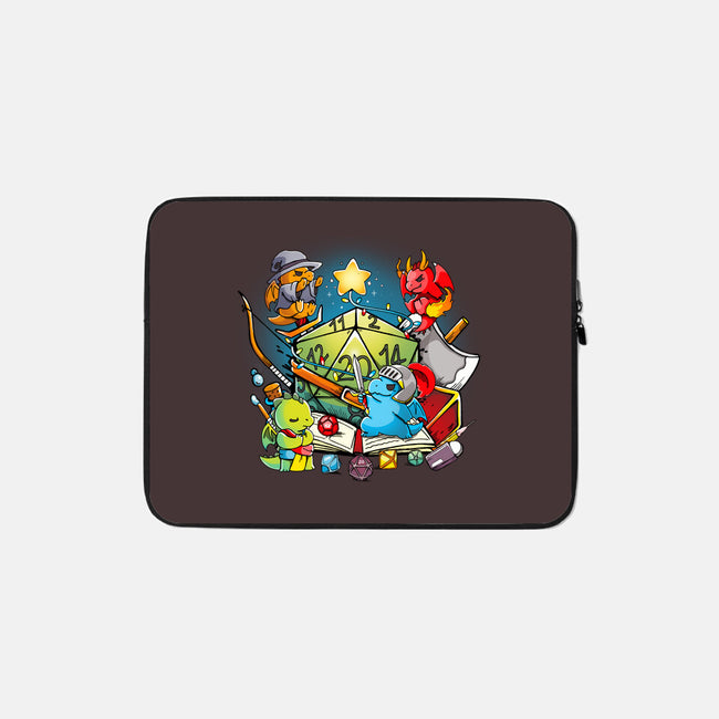 Rpg Christmas-none zippered laptop sleeve-Vallina84