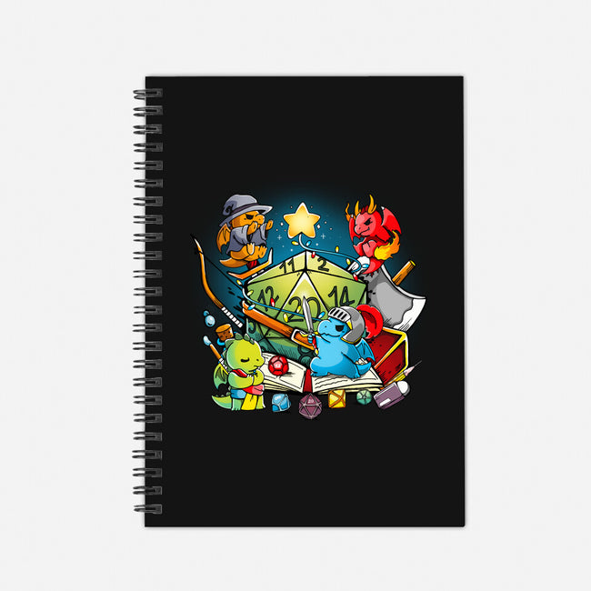 Rpg Christmas-none dot grid notebook-Vallina84