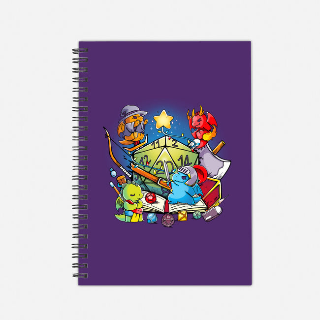 Rpg Christmas-none dot grid notebook-Vallina84