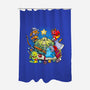 Rpg Christmas-none polyester shower curtain-Vallina84