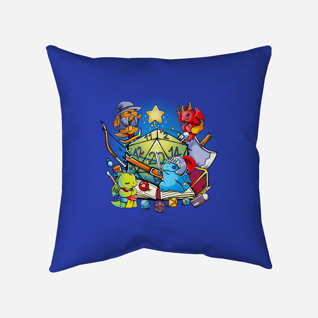Rpg Christmas-none removable cover w insert throw pillow-Vallina84