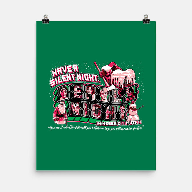 Have A Silent Night-none matte poster-goodidearyan