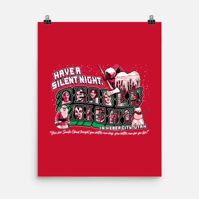 Have A Silent Night-none matte poster-goodidearyan