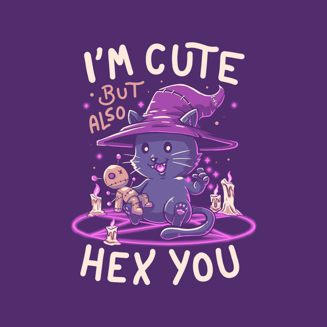 I'm Cute But Also Hex You-none polyester shower curtain-koalastudio