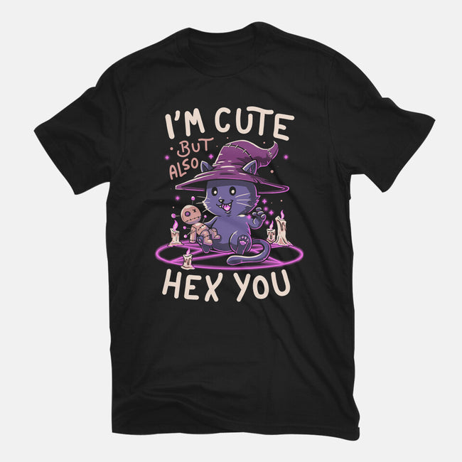 I'm Cute But Also Hex You-womens basic tee-koalastudio
