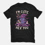 I'm Cute But Also Hex You-womens basic tee-koalastudio