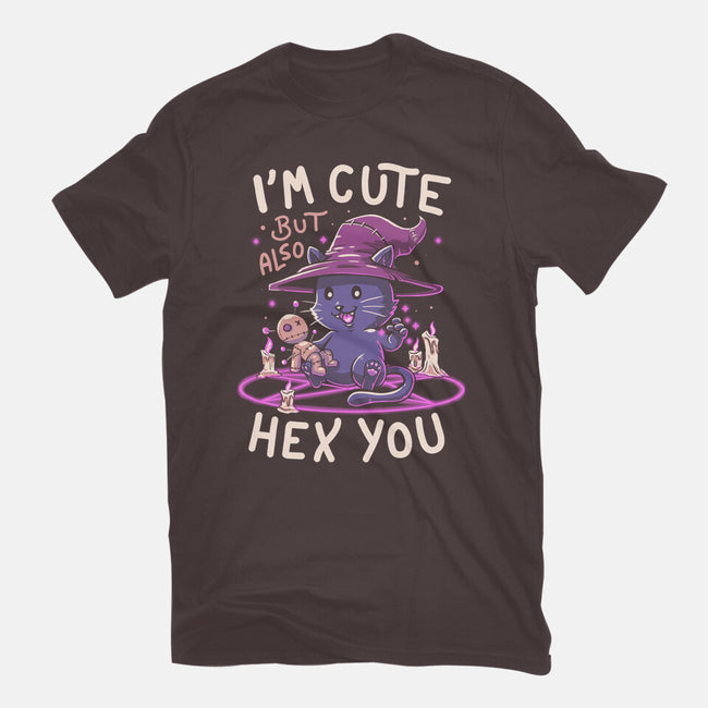 I'm Cute But Also Hex You-womens basic tee-koalastudio