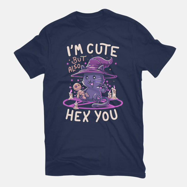 I'm Cute But Also Hex You-womens fitted tee-koalastudio