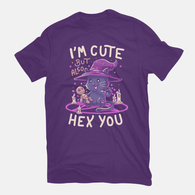 I'm Cute But Also Hex You-womens fitted tee-koalastudio