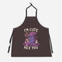 I'm Cute But Also Hex You-unisex kitchen apron-koalastudio