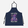 I'm Cute But Also Hex You-unisex kitchen apron-koalastudio