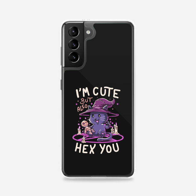 I'm Cute But Also Hex You-samsung snap phone case-koalastudio