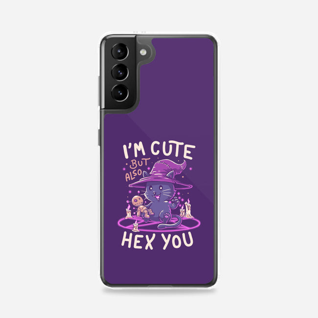 I'm Cute But Also Hex You-samsung snap phone case-koalastudio