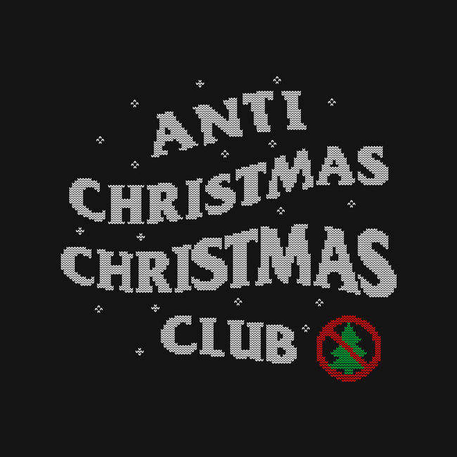 Anti Christmas Club-none stretched canvas-Rogelio