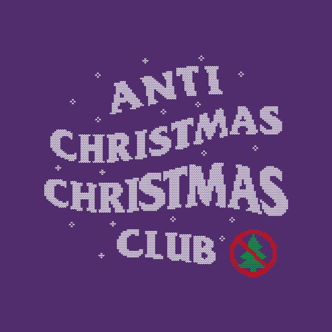 Anti Christmas Club-none removable cover throw pillow-Rogelio