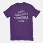 Anti Christmas Club-mens basic tee-Rogelio